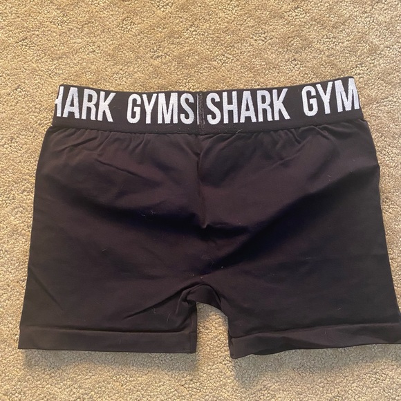 Gymshark Fit Seamless Shorts black/white - Picture 3 of 4